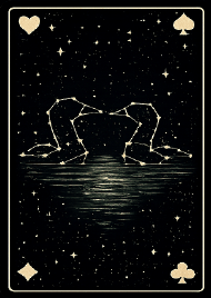 Constellation card back