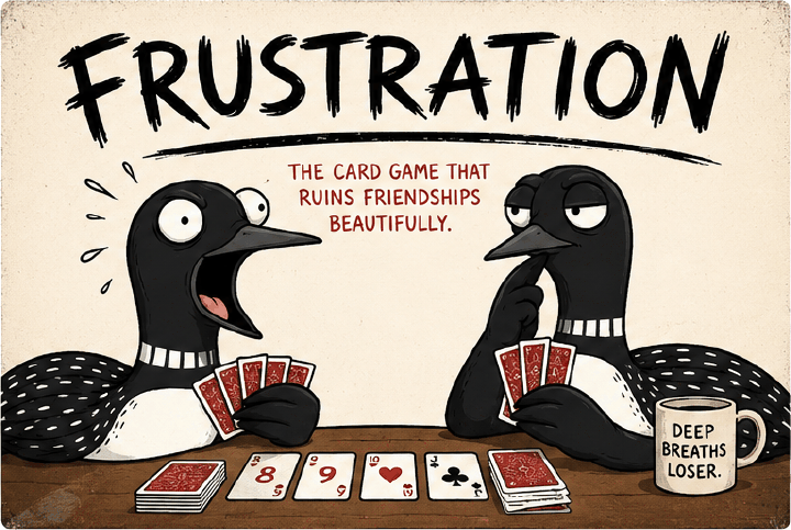 Frustration — the card game that ruins friendships beautifully